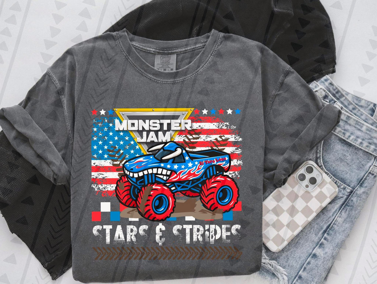 Monster Jam El Toro Loco Stars and Stripes
