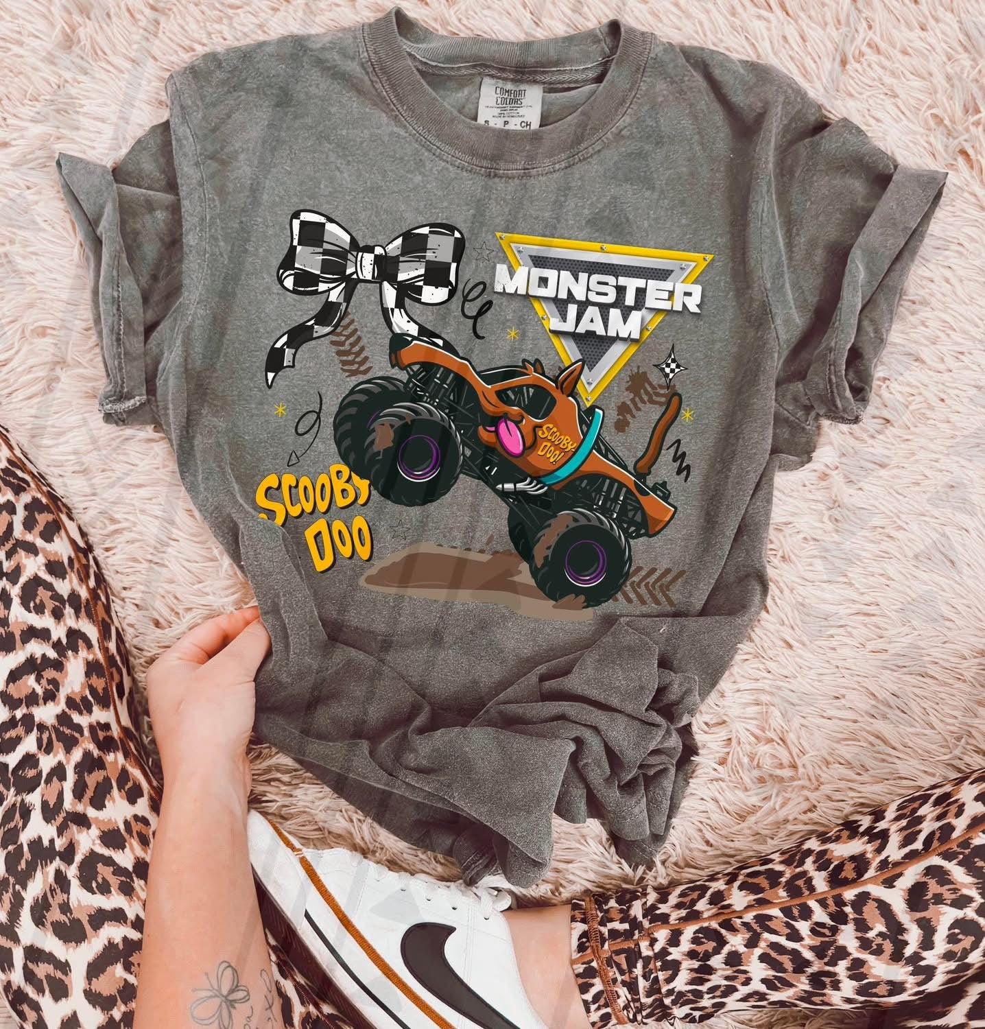 Monster Jam Scooby Doo Bow