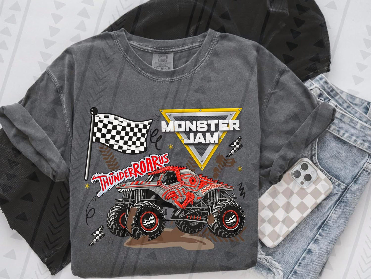 Monster Jam ThunderROARus Flag