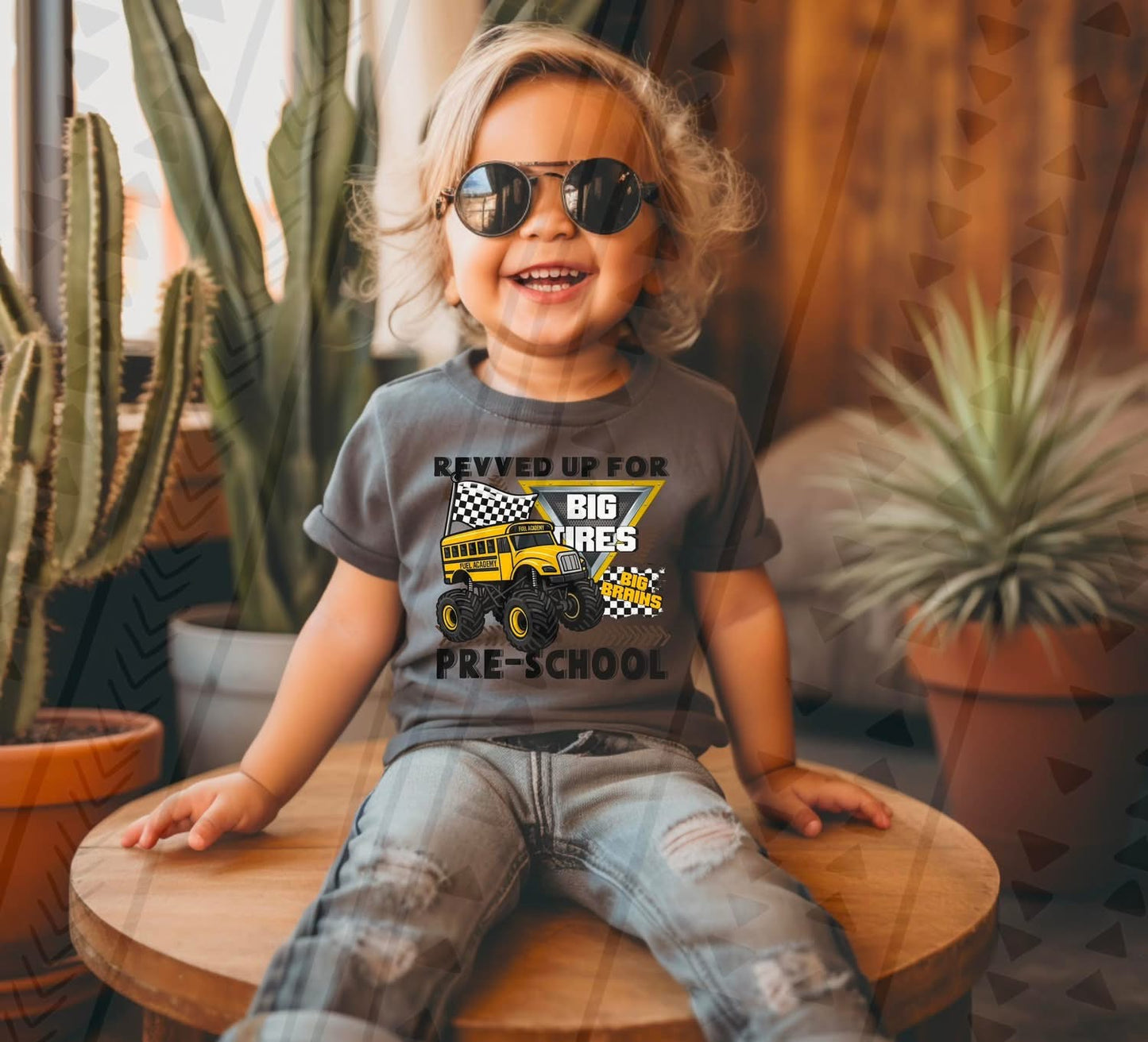 Revved Up for Big Tires Pre-School