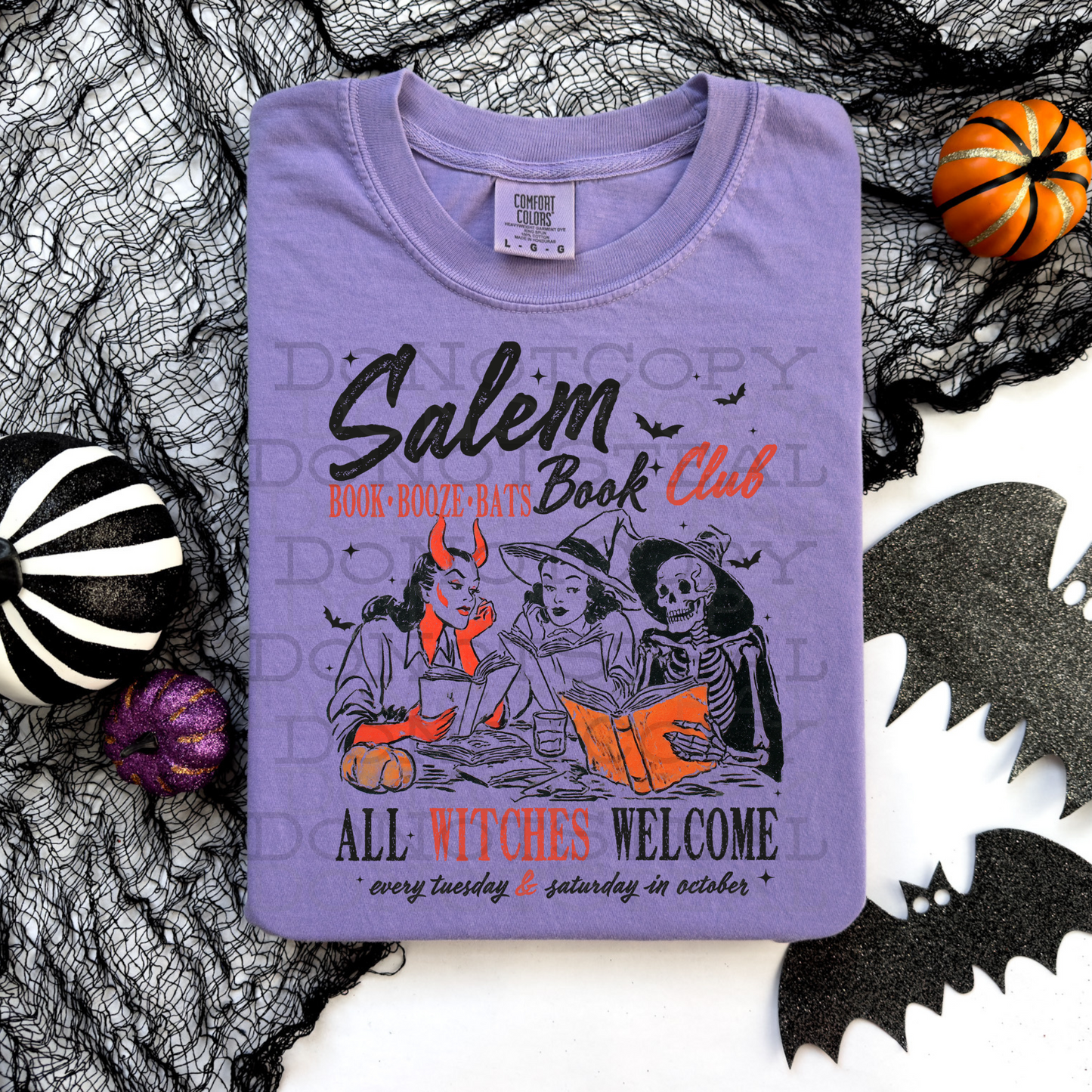 Salem Book Club Black
