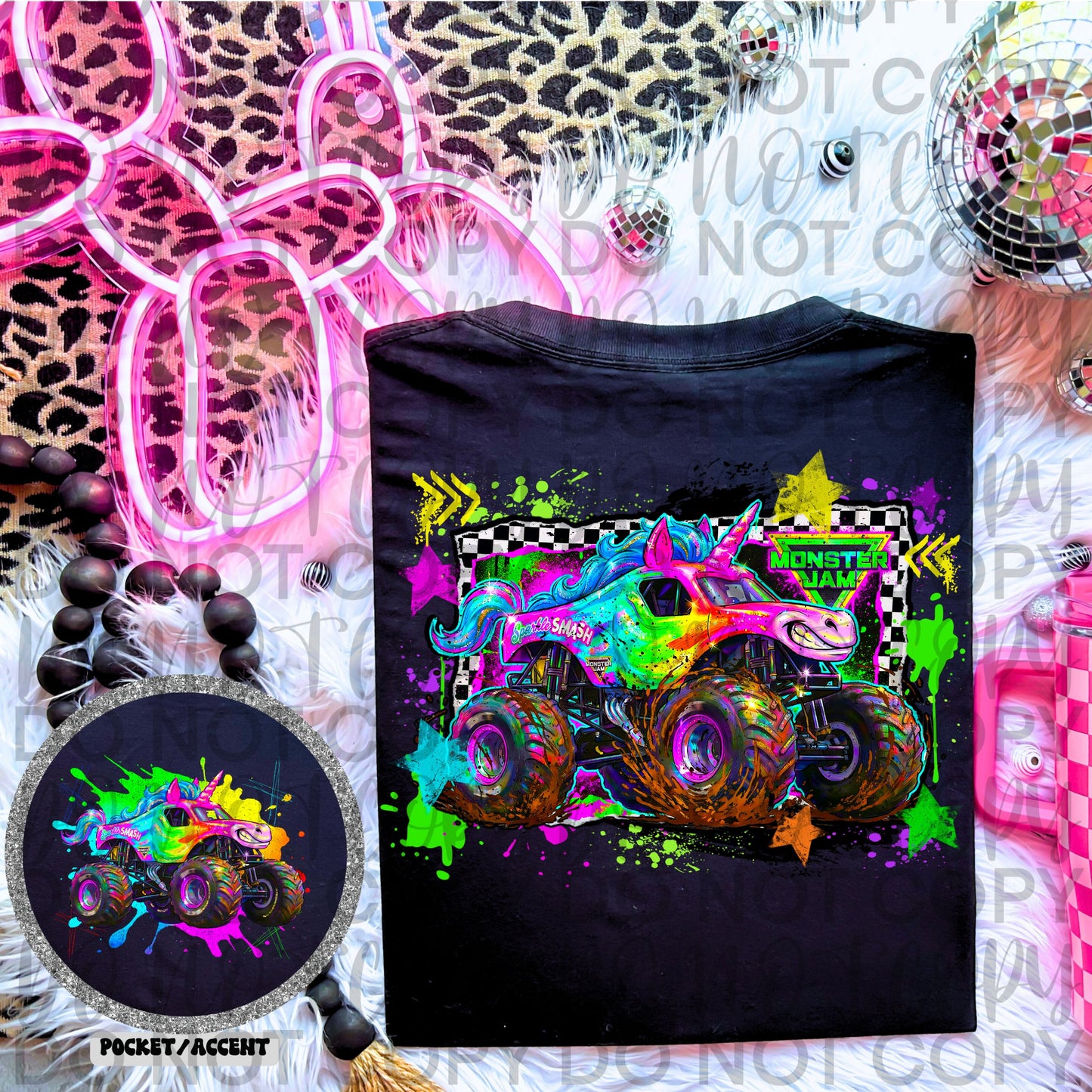 MJ Sparkle Smash Neon