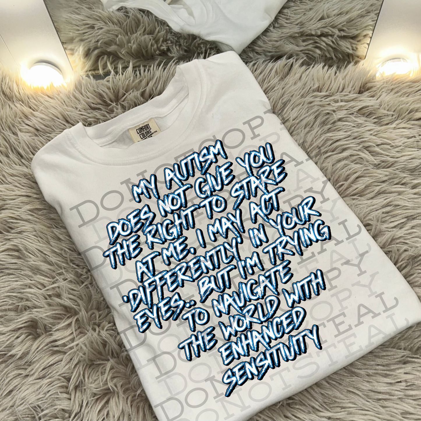 My Autism - blue