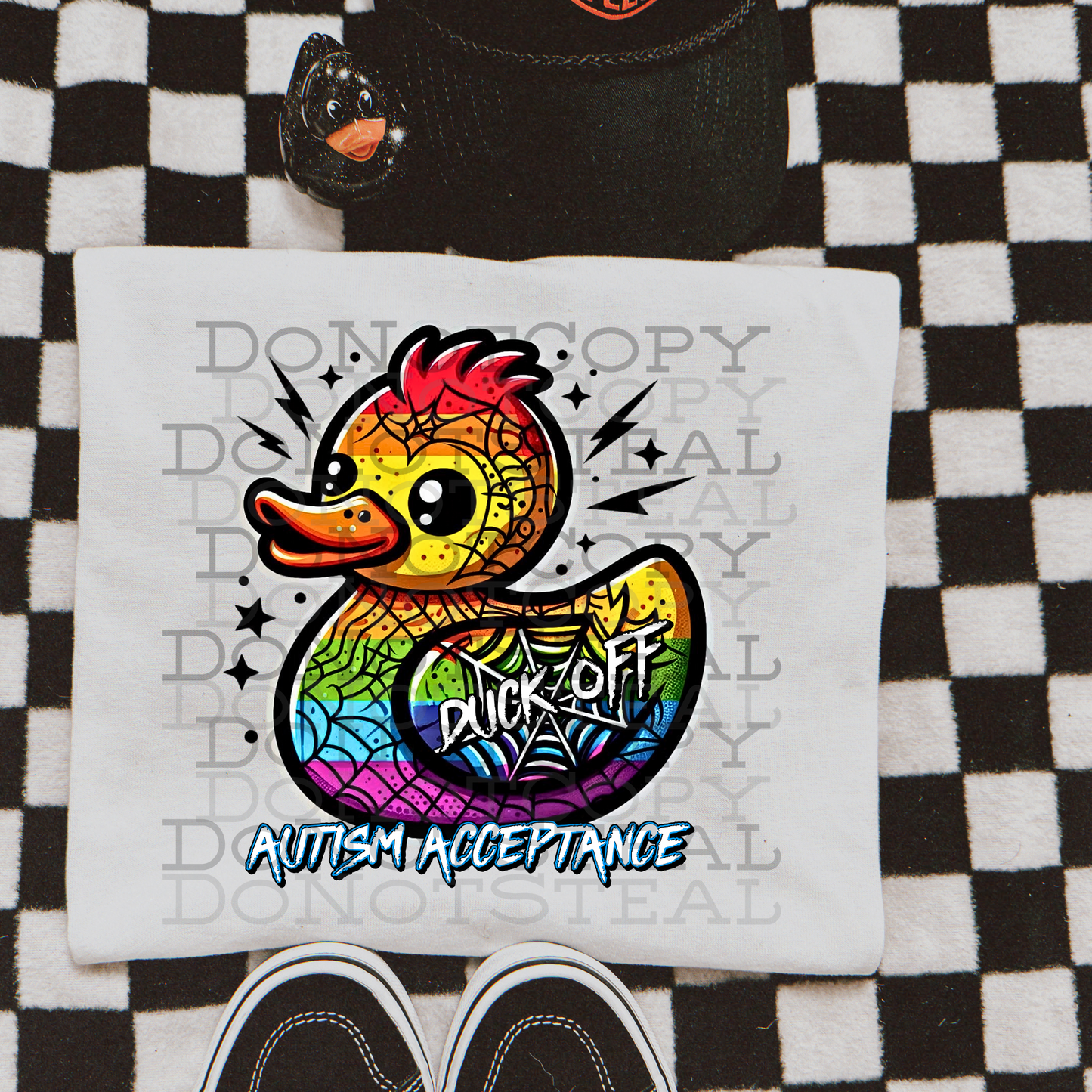 Duck Off blue