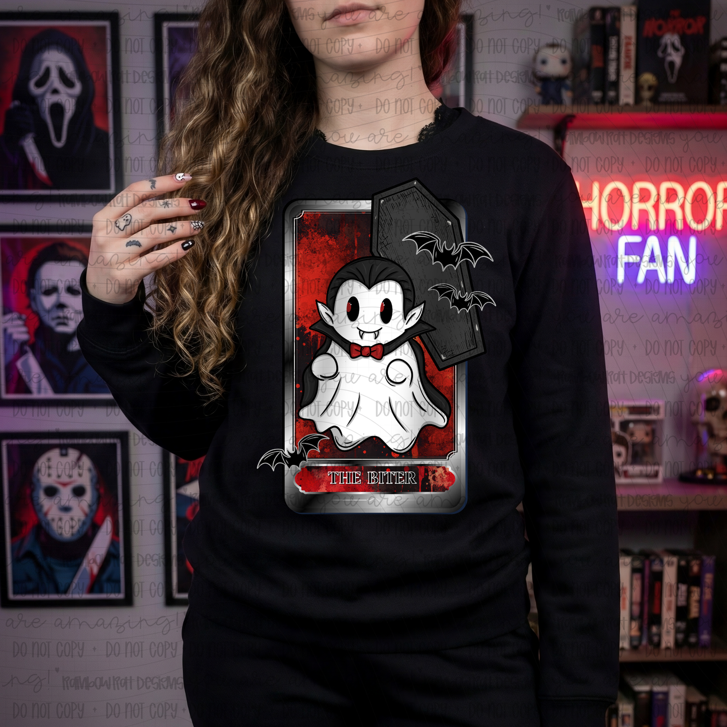 The Biter Ghost Tarot Card