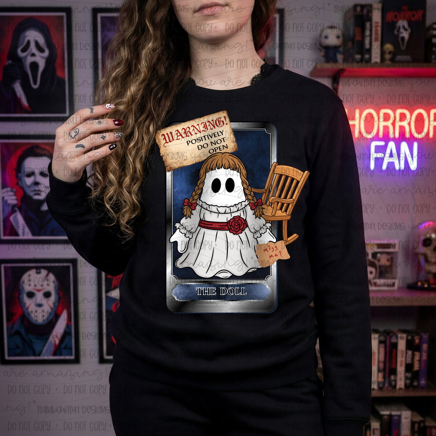 The Doll Ghost Tarot Card