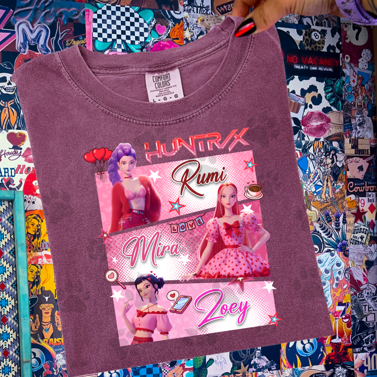 Huntrix Rumi Mira Zoey