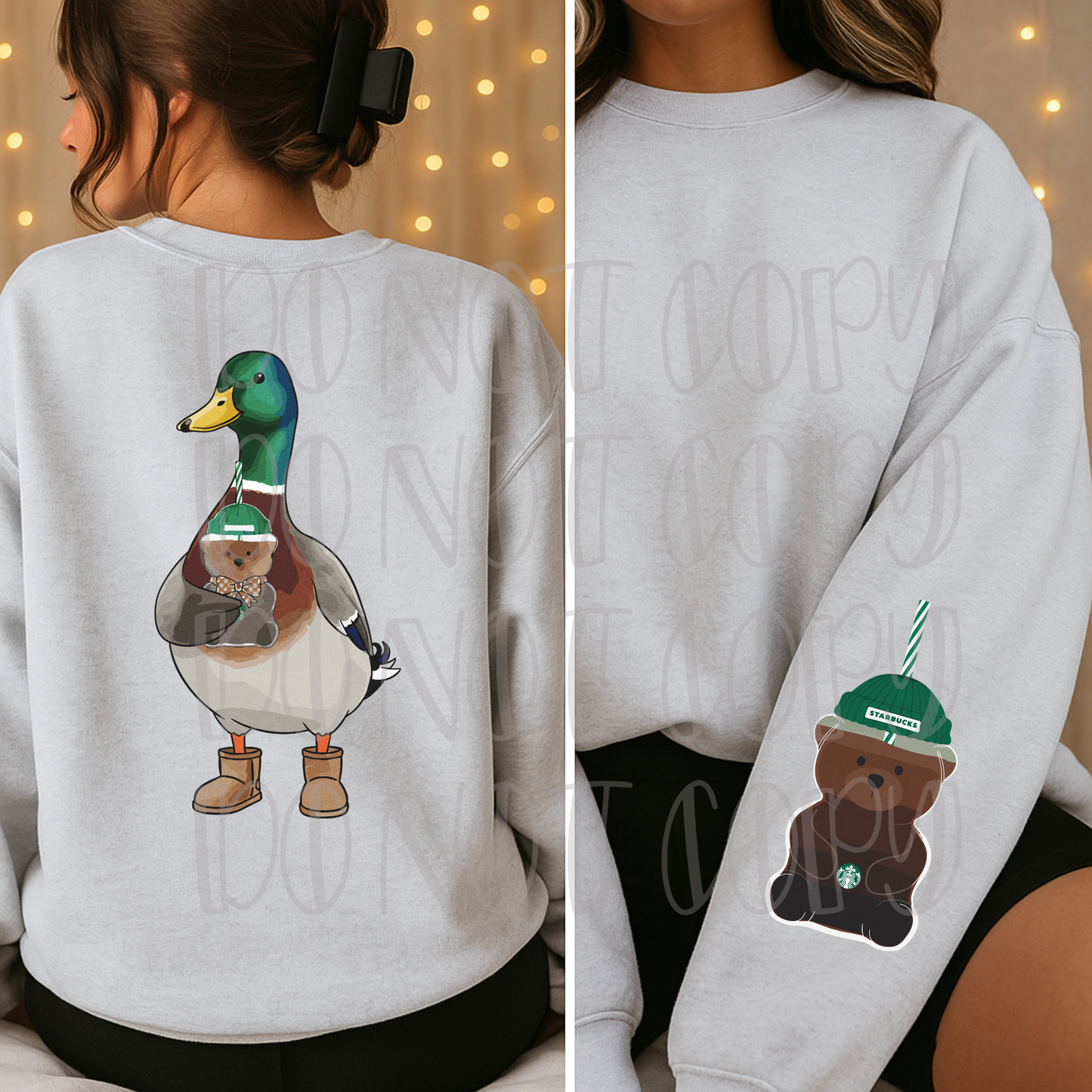 Mallard Holding Bear