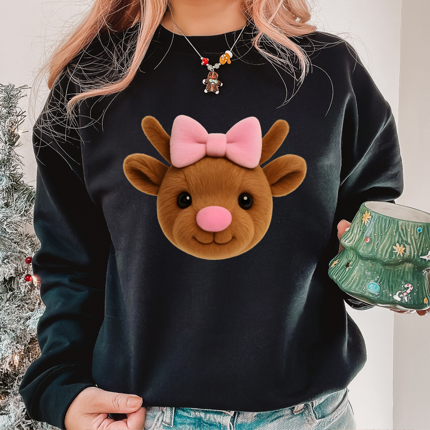 Stuffie Reindeer Girl