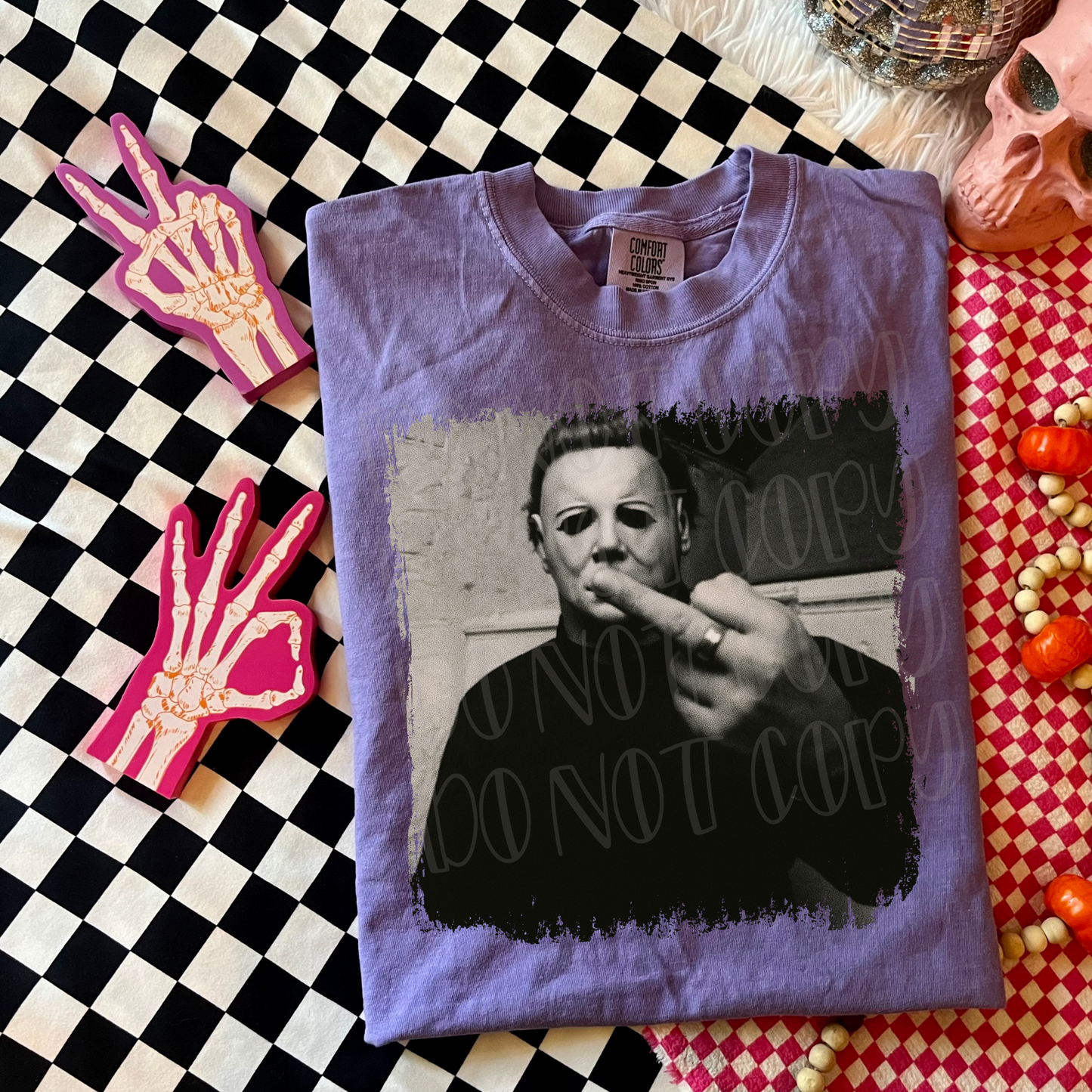 Michael Myers Middle Finger