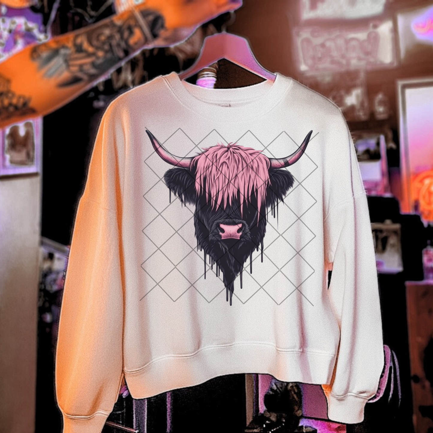 Rodeo Highland Cow