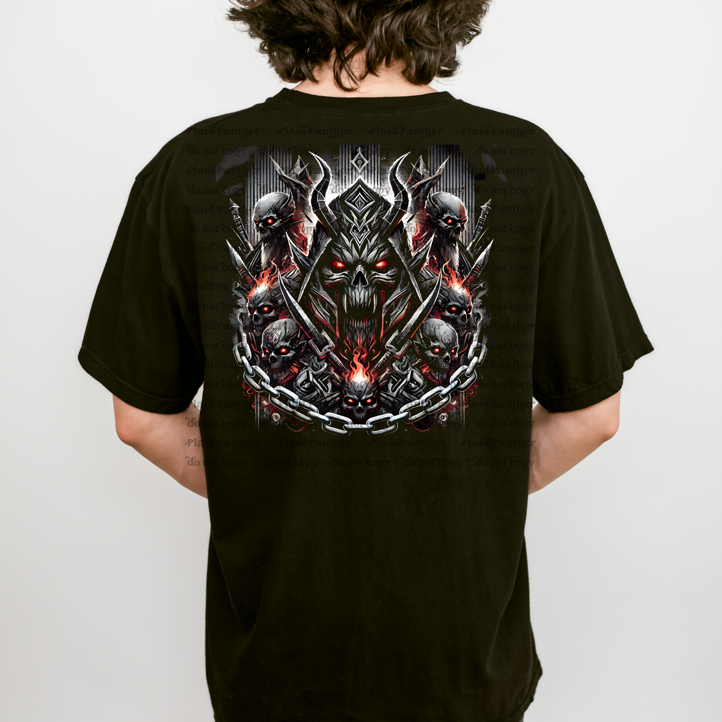 BLACK TEE ONLY - Metal Band
