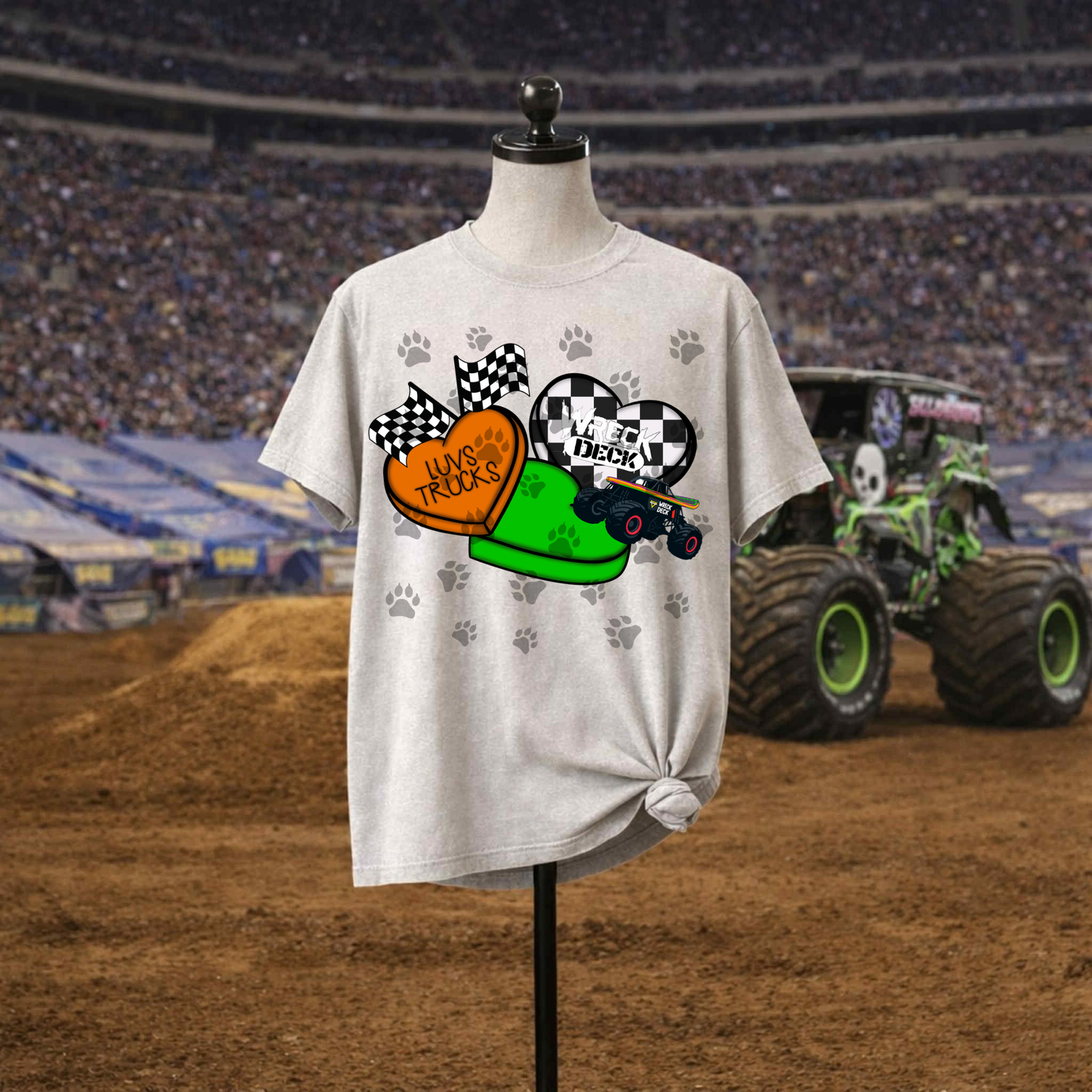 Luvs Trucks Wreck Deck