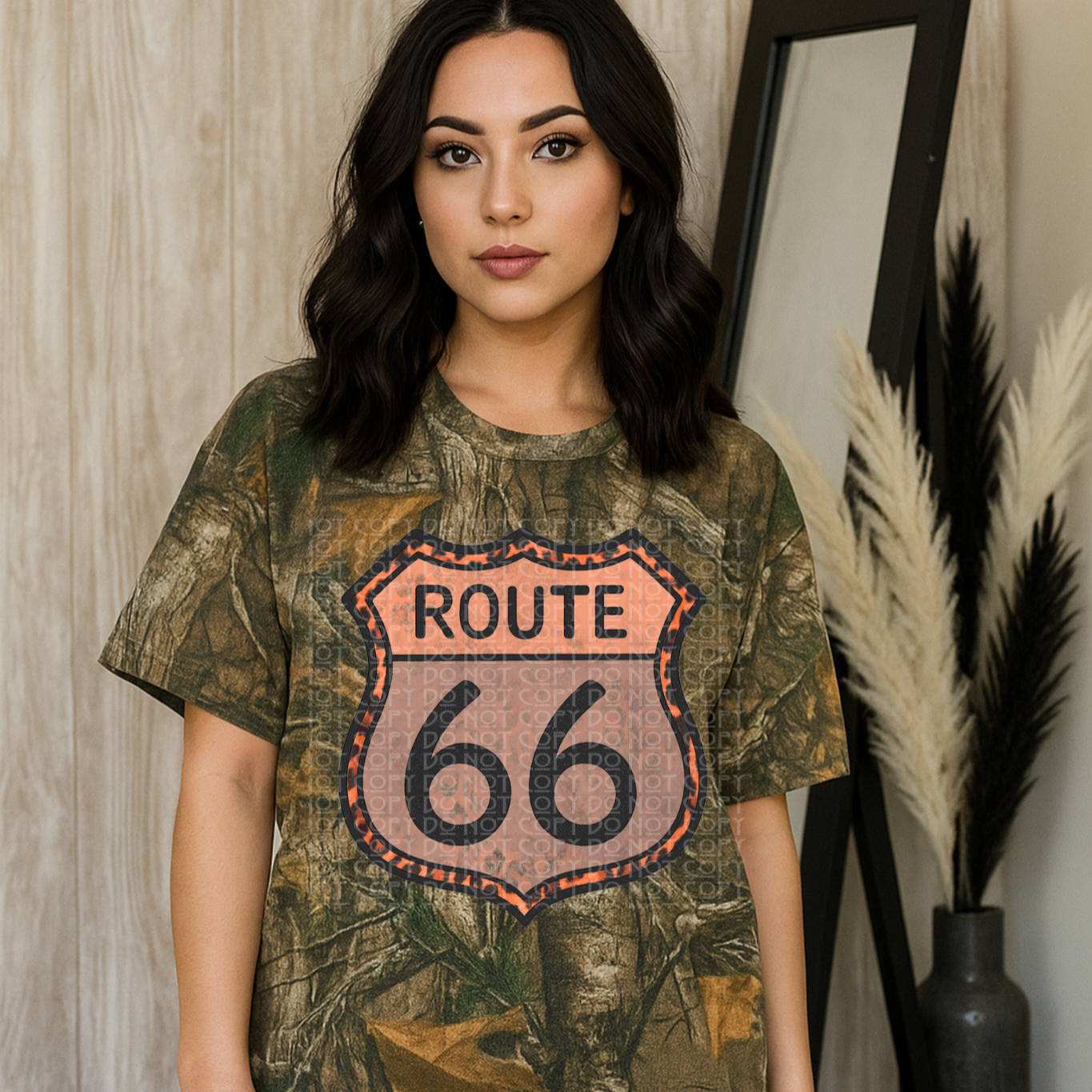 Route 66 Shield Camo