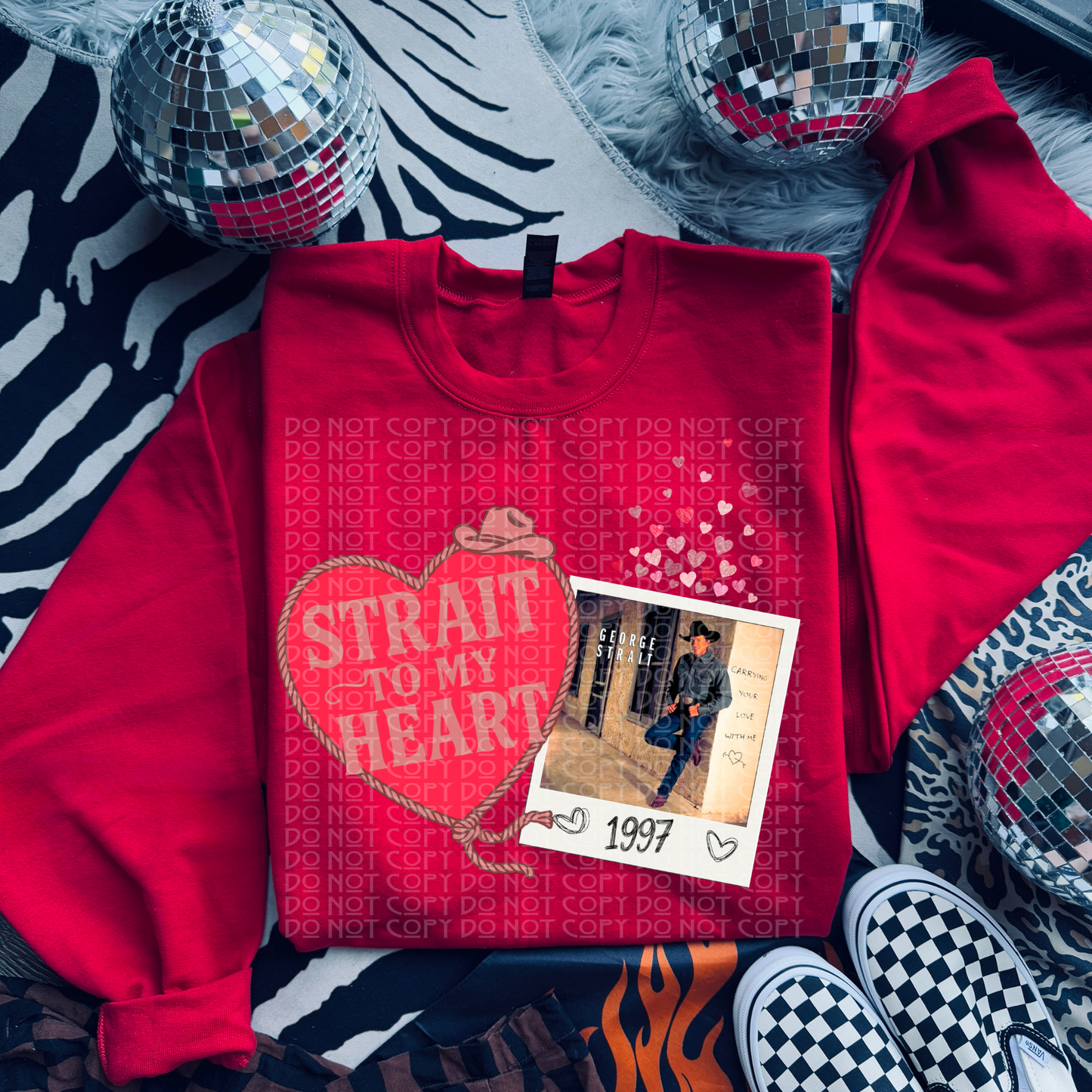 Country Heart Polaroid