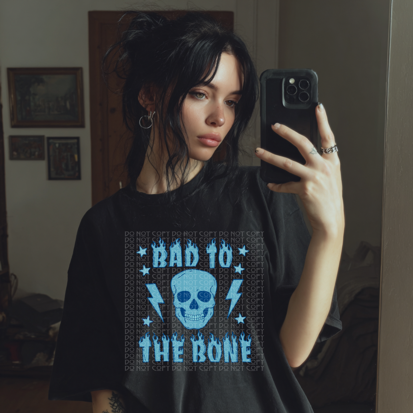 Bad to the Bone Blue