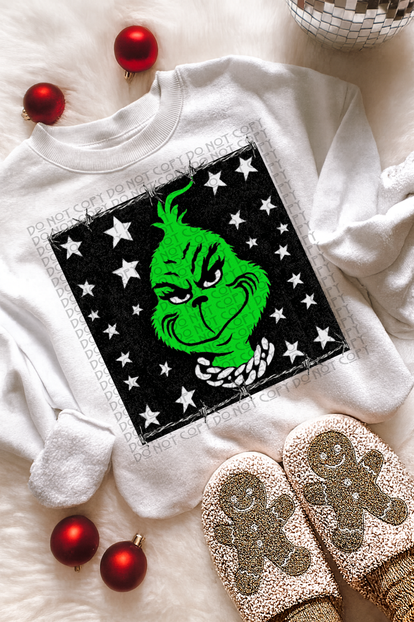 Green Smile Holiday Sweater