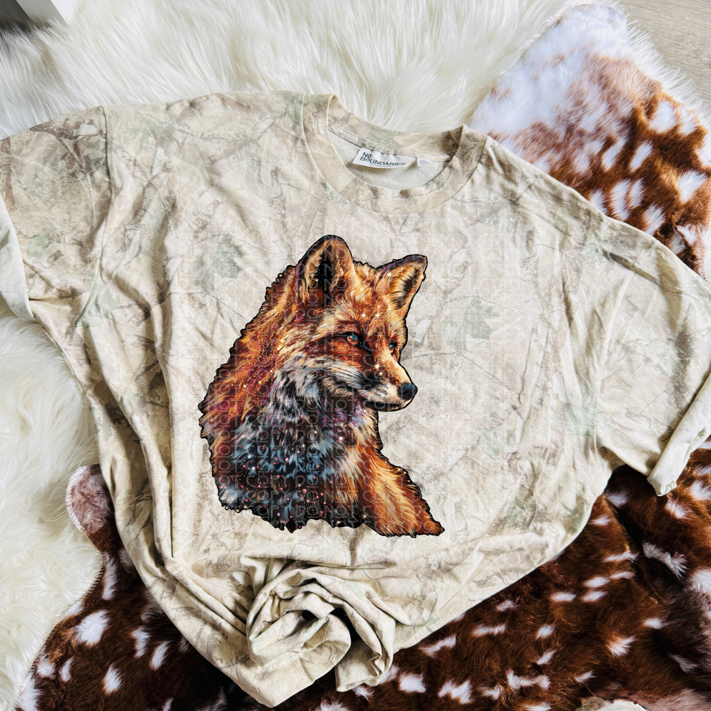 Rhinestone Fox
