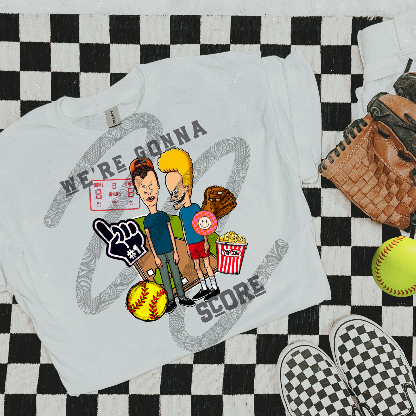 Gonna Score Softball (grey font)