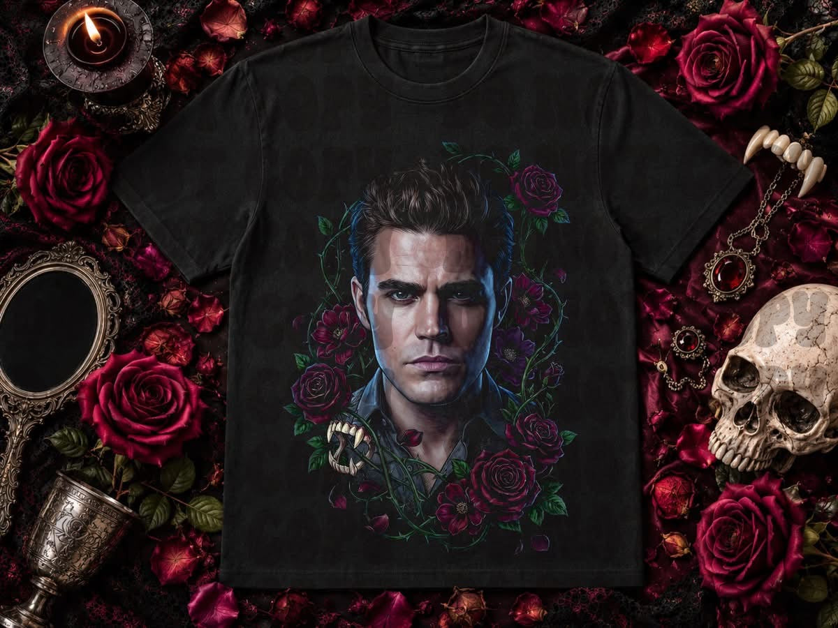 Klaus Mikaelson blk tee