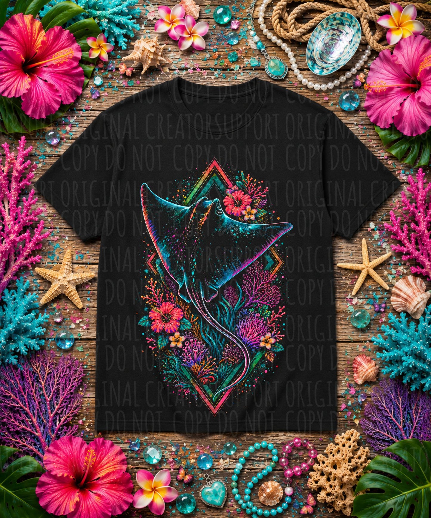 Stingray Tropical Floral