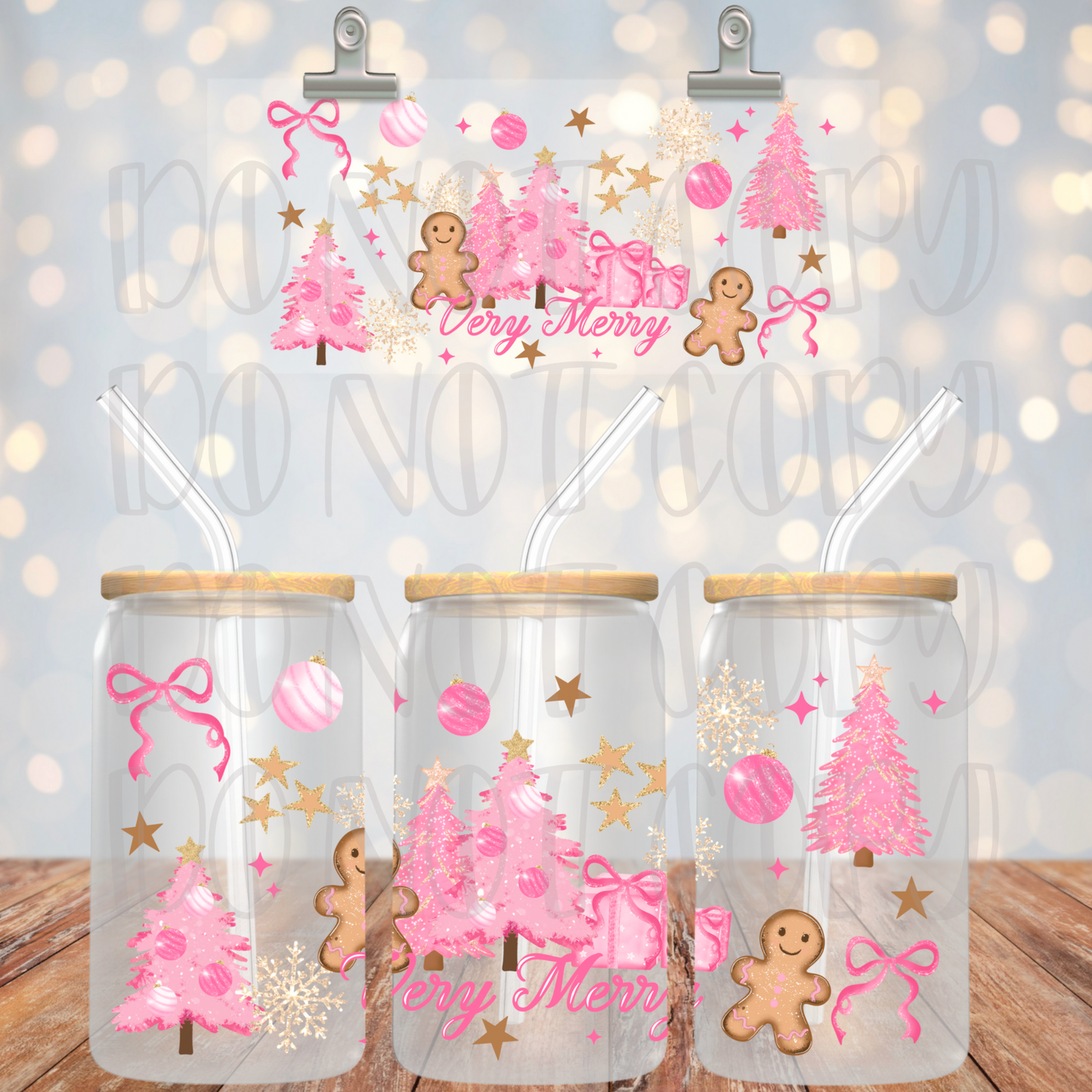 Very Merry Pink Wrap
