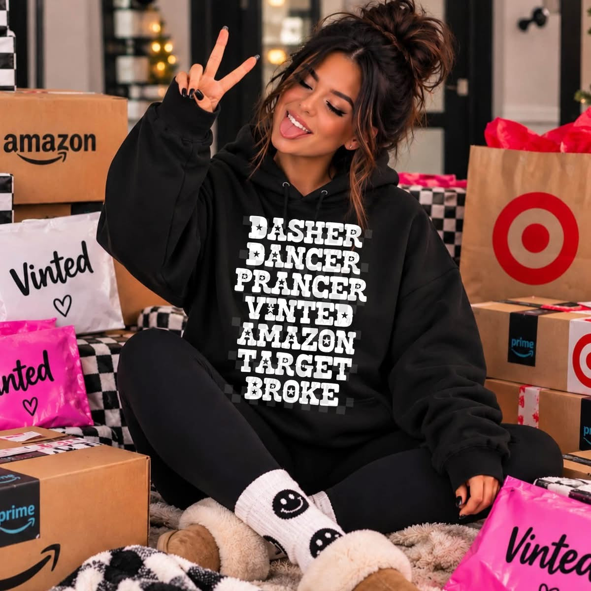 Dasher Dancer Prancer Vinted Amazon Target Broke