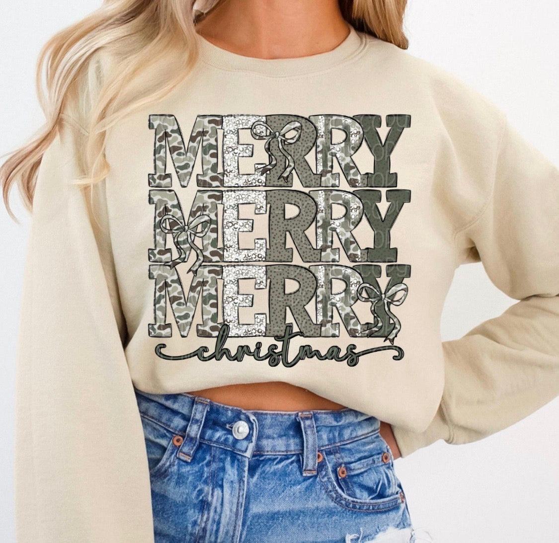 Camo Merry Merry Merry Christmas