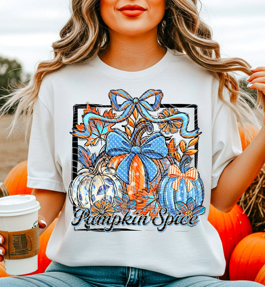 Pumpkin Spice Blue Ribbon