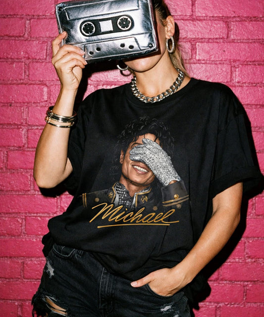 Jackson With Glove Blk Tee