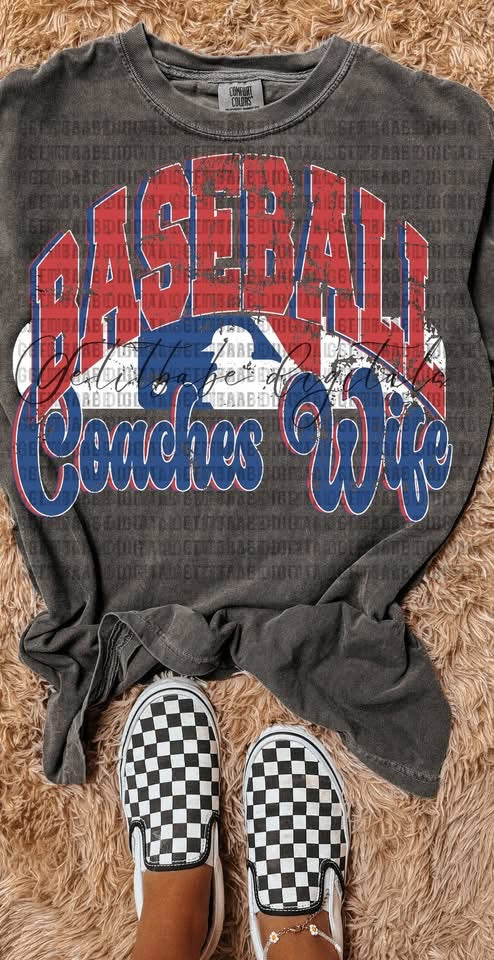 Red and Blue Baseball
