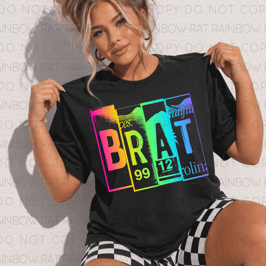 Brat License Plate