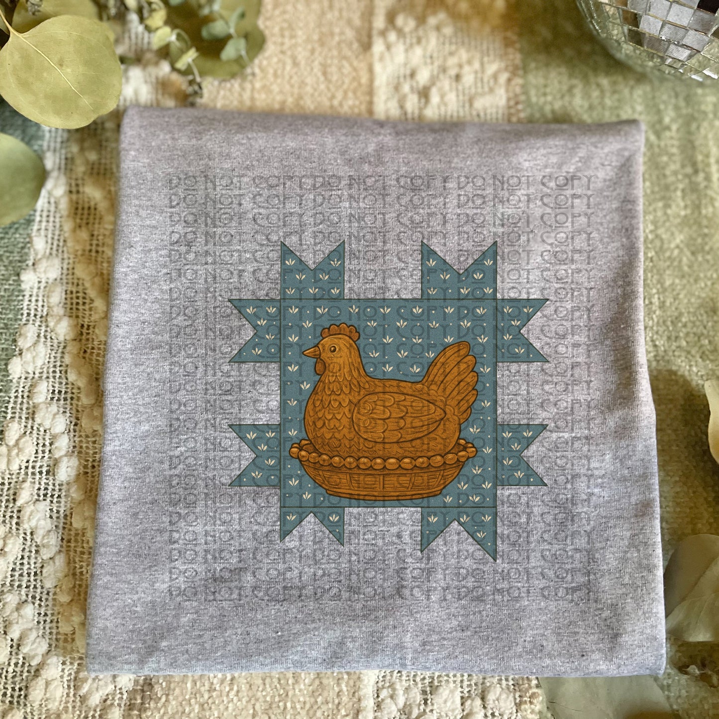Nesting Hen Block
