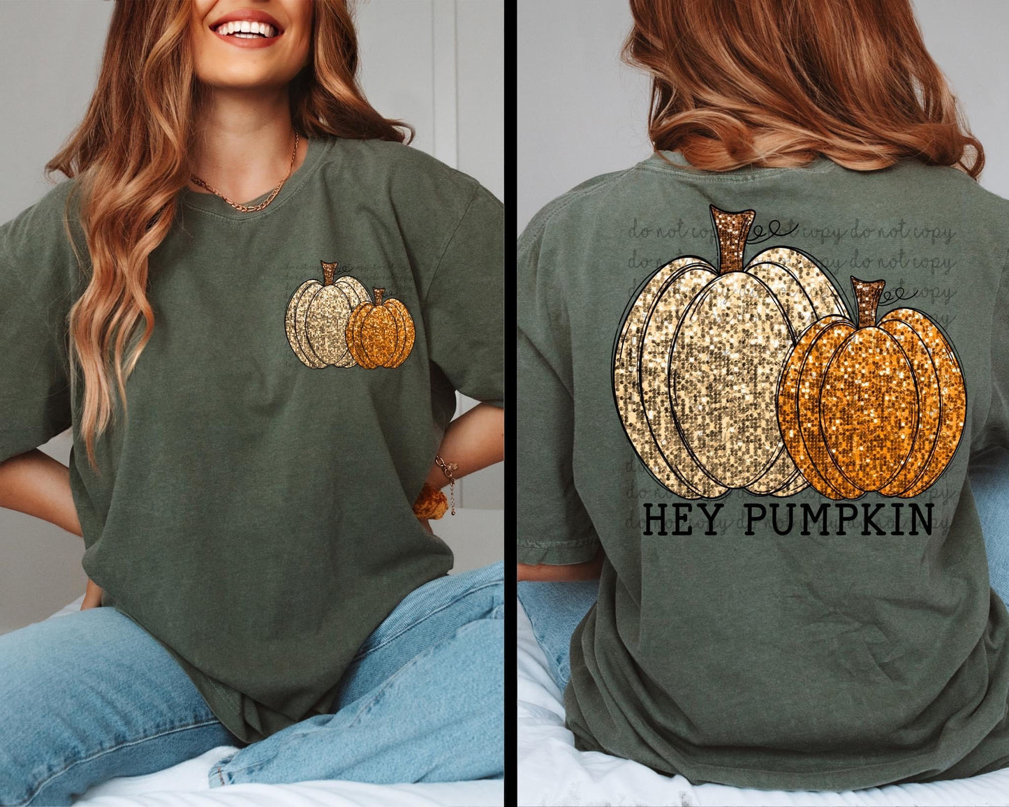 Hey Pumpkin (Glitter)