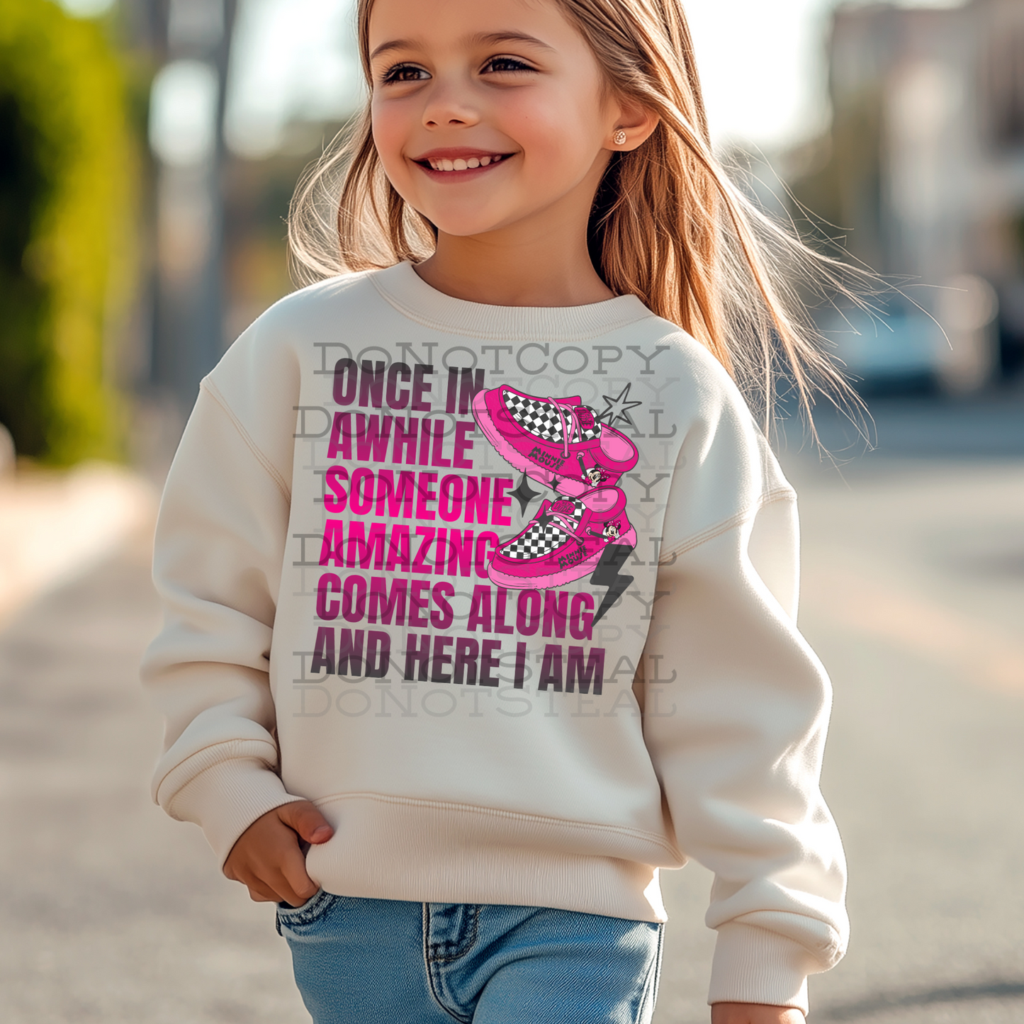 Once In Awhile (Black&Hot Pink)