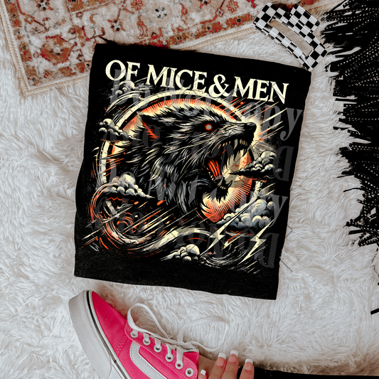 Men and Mice (dark tee only)