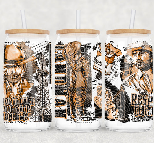 Landman Oilfield Western Graphic UVDTF