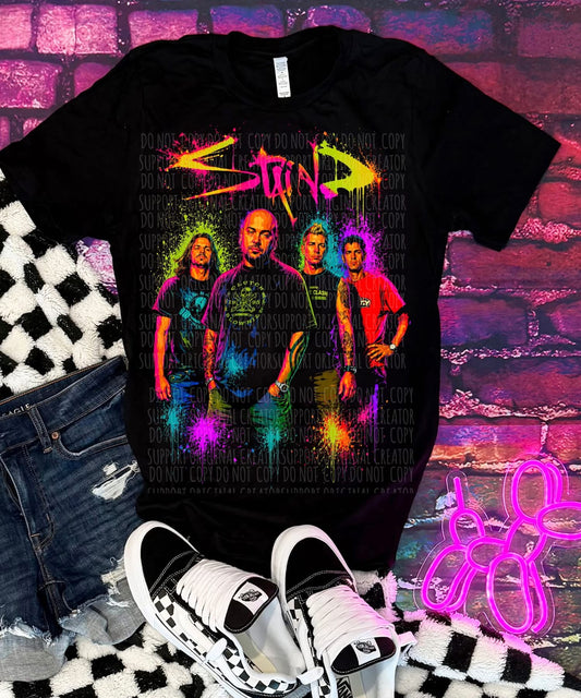 Neon Staind BLK Tee