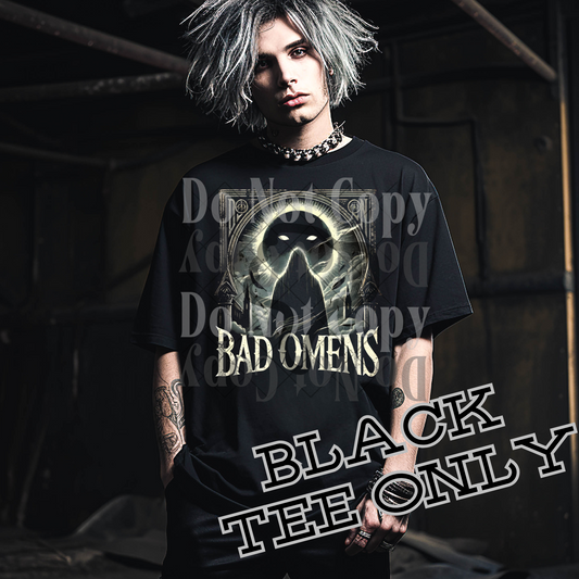 OMENS BLACK TEE ONLY