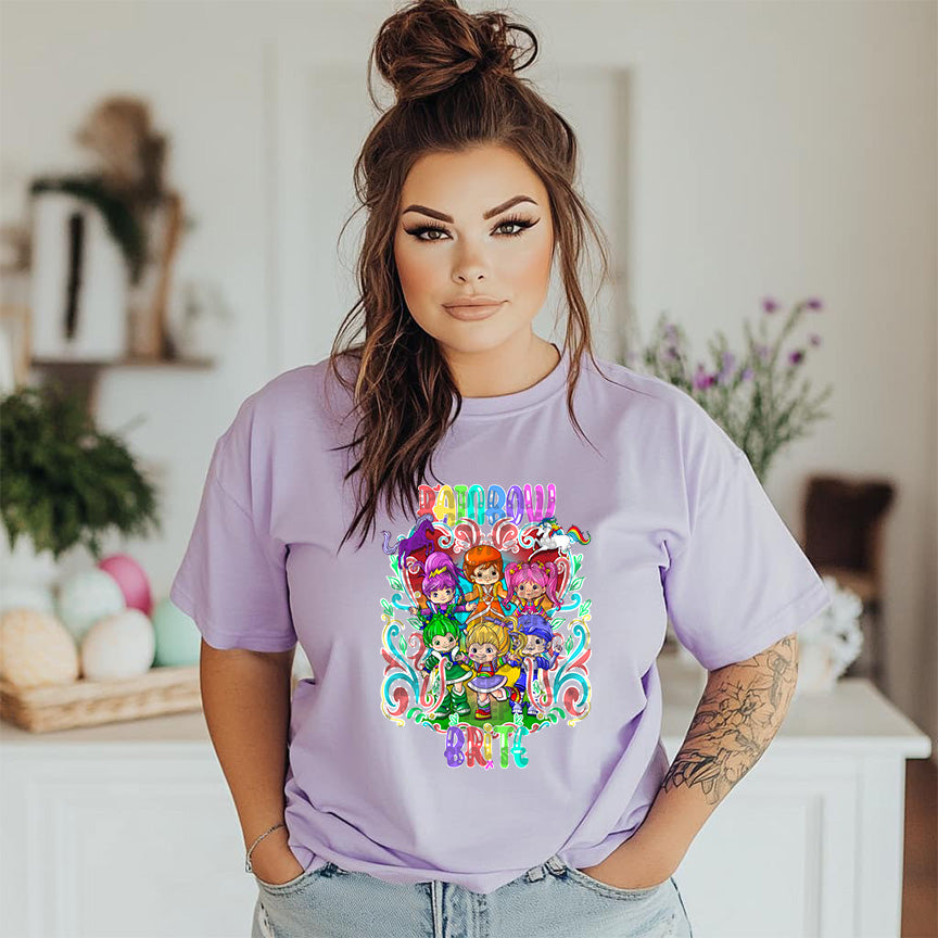 Rainbow and Horses