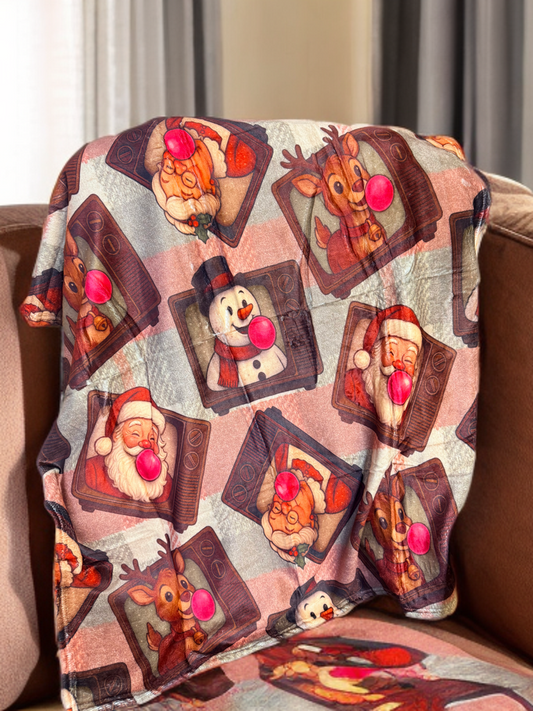 Christmas TV Blanket