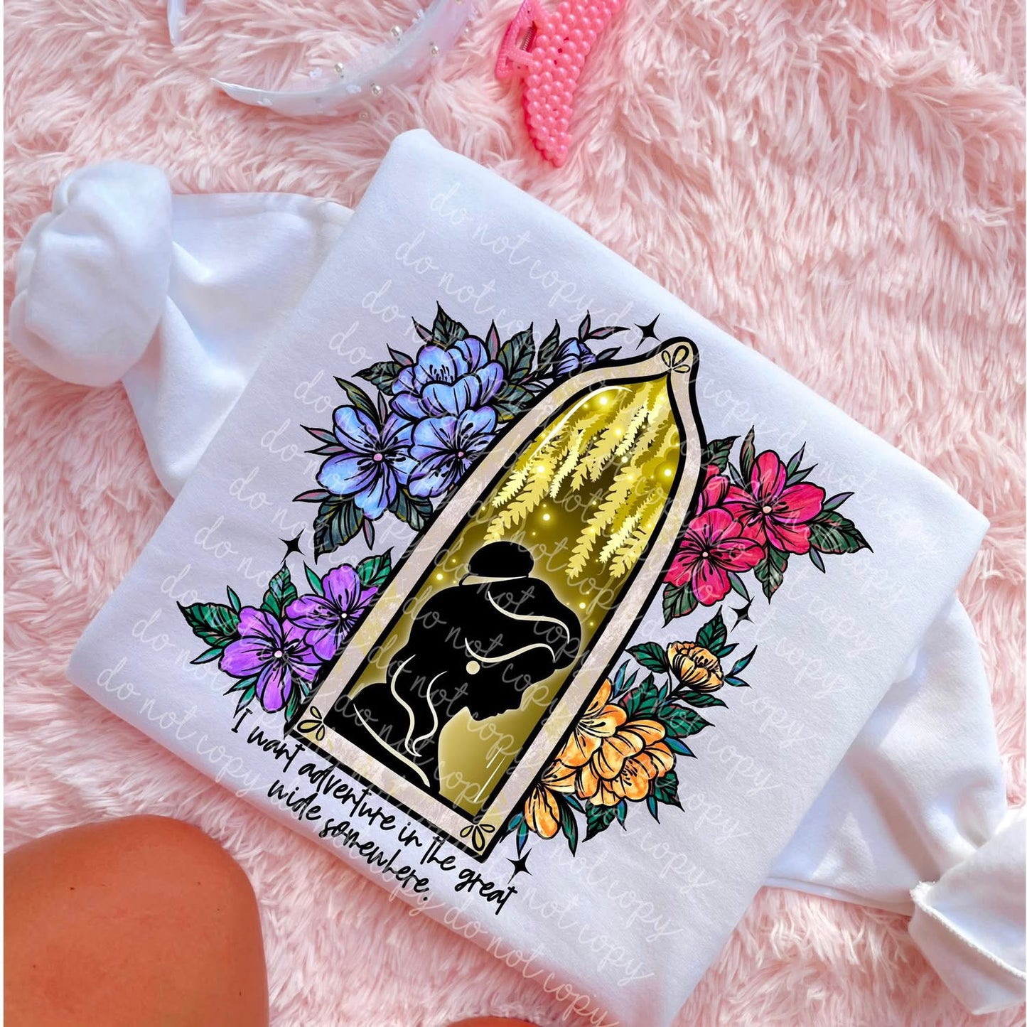 Yellow Princess Stained Glass