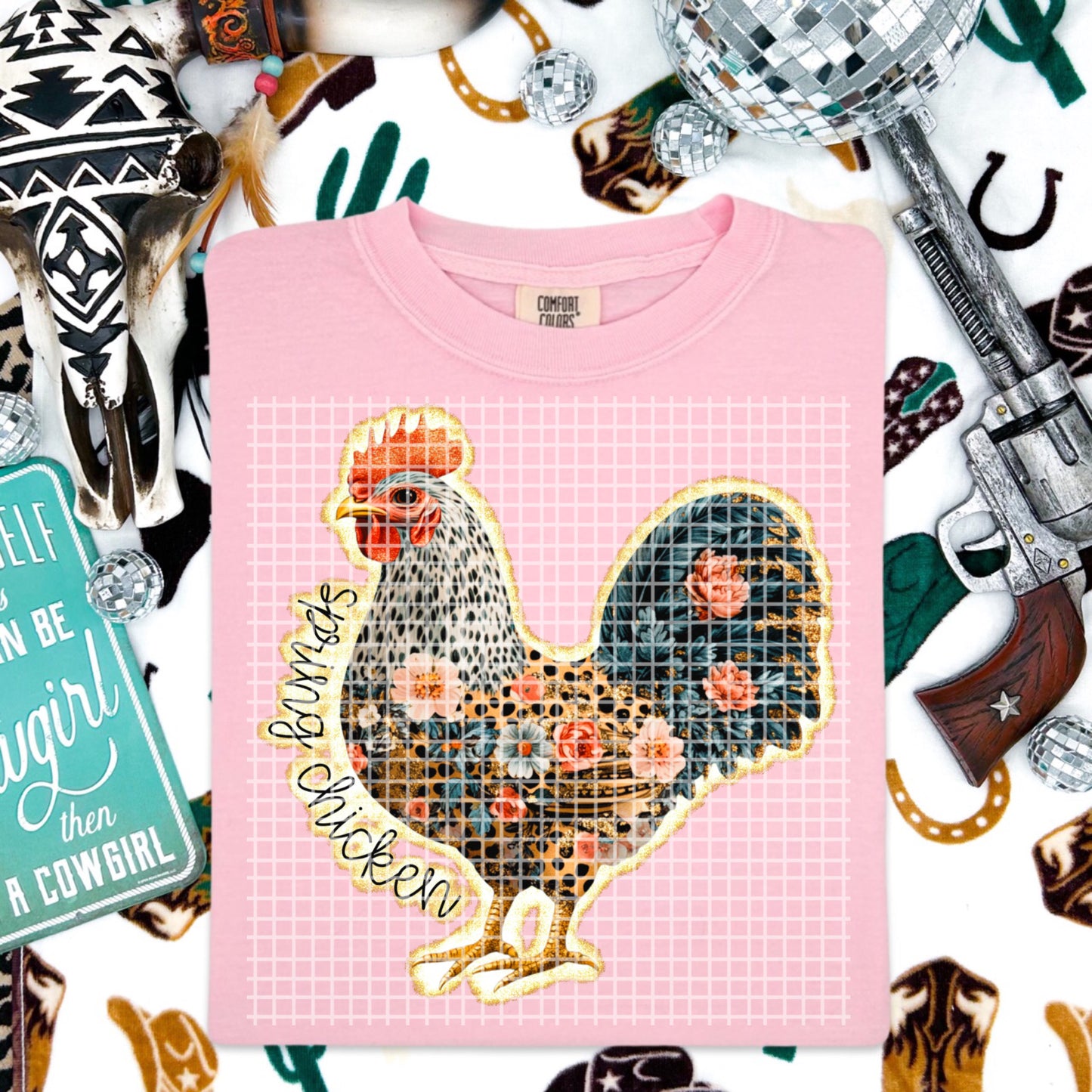 Floral Chicken