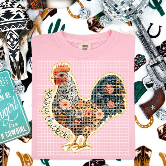 Floral Chicken