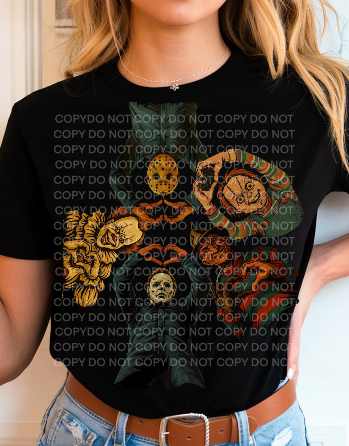 Horror Crew Heart Hands