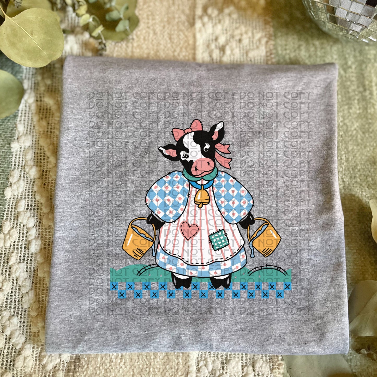 Vintage Country Cow