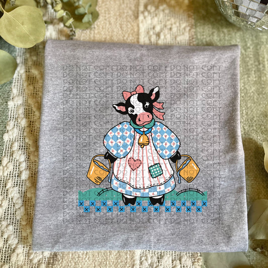Vintage Country Cow