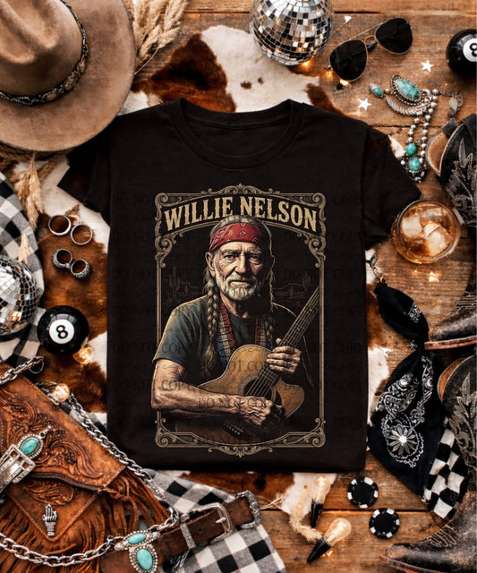 Willie *Black Tee Only*