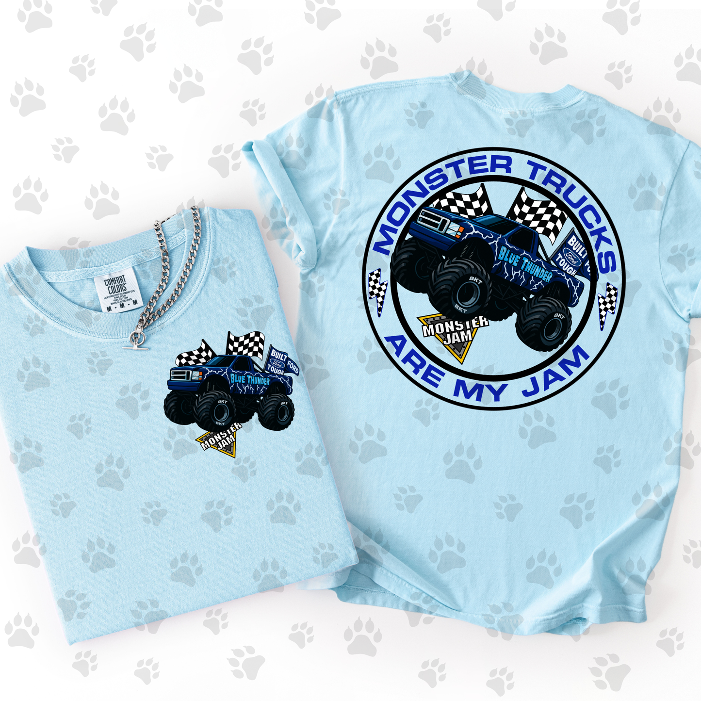 Monster Trucks Are My Jam Blue Thunder