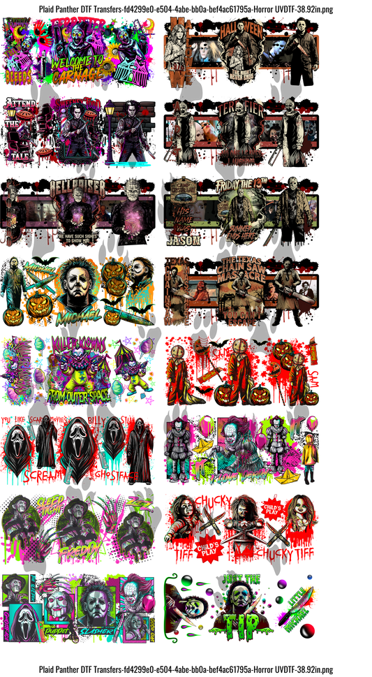 Slasher 1 themed uv gangsheet